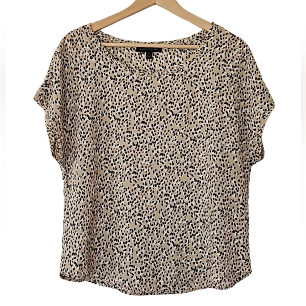 Banana Republic Short Sleeve Blouse